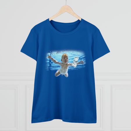 Women's Midweight Cotton Tee - Nirvana - Nevermind Cover