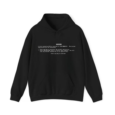 Unisex Heavy Blend™ Hooded Sweatshirt -  Error - Blue screen - Windows 10 - Hoodie